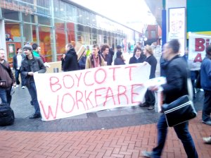 Boycott Workfare 3rd March 02